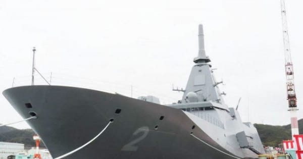海自新型護衛艦「くまの」完成　三菱重工マリタイム社 初引き渡し
