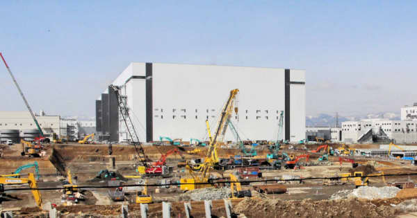 キオクシア北上工場、4月新棟着工　投資規模1兆円、フラッシュメモリー製造
