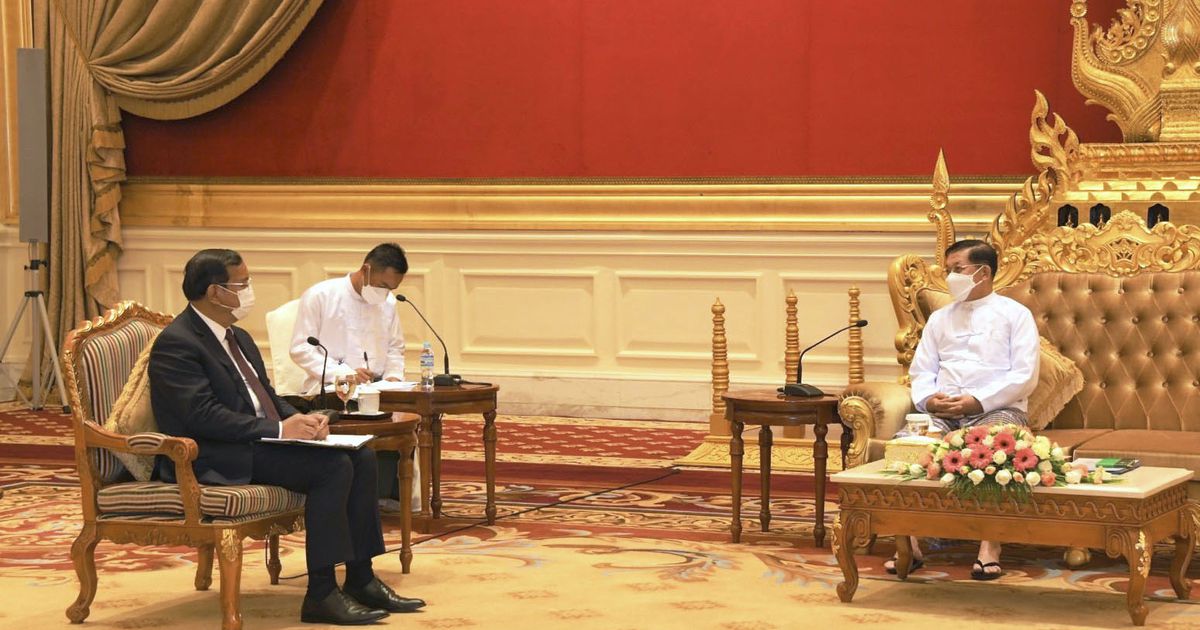ＡＳＥＡＮ特使ミャンマー訪問終了　民主派面会なし