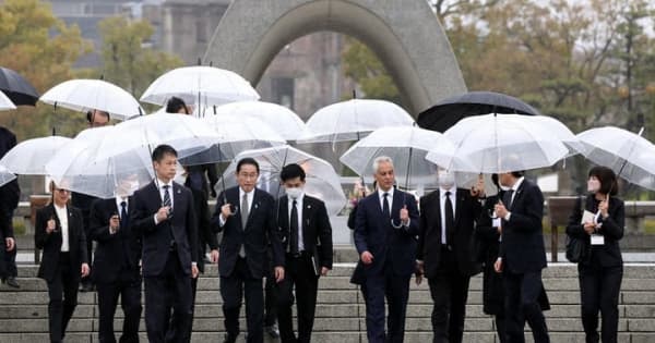 エマニュエル駐日米大使、原爆資料館を視察　岸田首相と広島訪問
