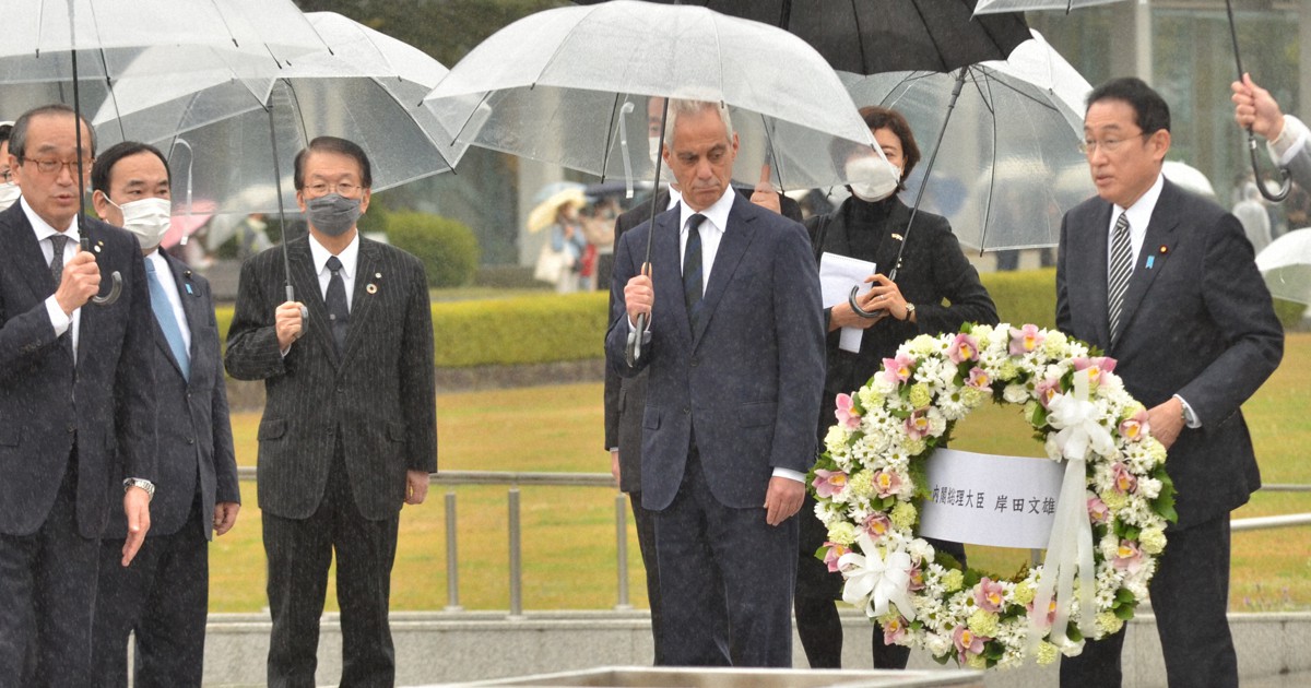 岸田首相　「露の核兵器使用、現実の問題」　駐日米大使と広島訪問