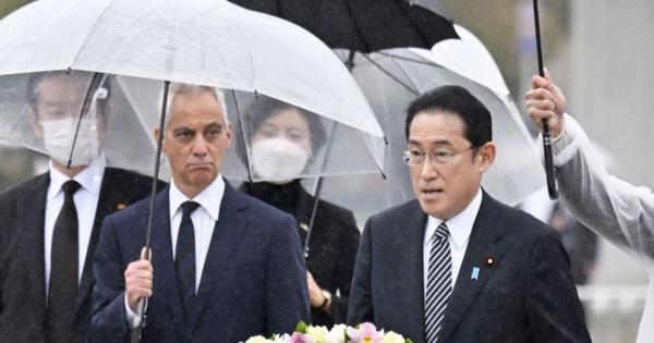 首相、米大使と広島訪問　露の核使用反対訴え