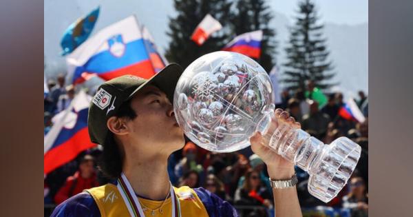 ノルディックスキー＝小林陵が3季ぶりの総合優勝、Ｗ杯ジャンプ
