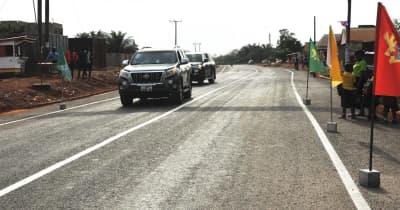 ガーナで支線道路が完成　中国企業が建設