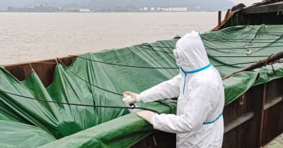 中国海警局、密輸冷凍品8千トン以上押収　感染症の水際対策も
