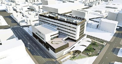 玉野医療センター（岡山県玉野市）／新病院の設計、戸田建設ＪＶに