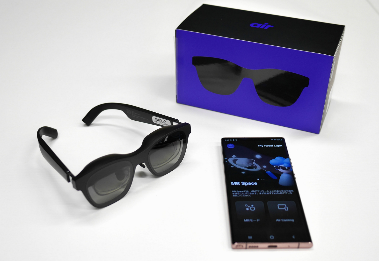 スマートグラス Nreal Air ARグラス サングラス型モニター ARグラス Nreal Airレビュー。メガネ型モバイルモニタの聖杯、動画