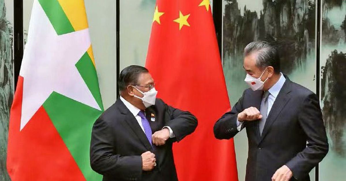 中国、ミャンマーと１２５億円援助で合意