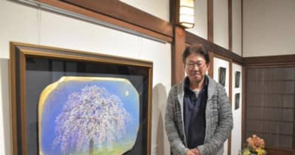 日本画家・一色さん　日本家屋、ギャラリーに　茨城・牛久　作品彩る和の雰囲気