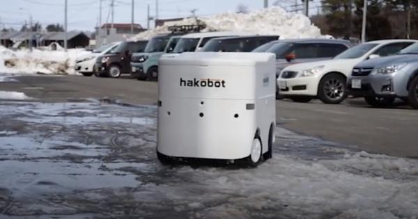 堀江貴文氏が取締役のHakobot、自動配送ロボの雪道テストを実施