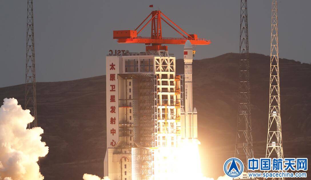 中国「長征6号改」ロケットの初打ち上げに成功。中国で初めて固体燃料ロケットブースターを使用