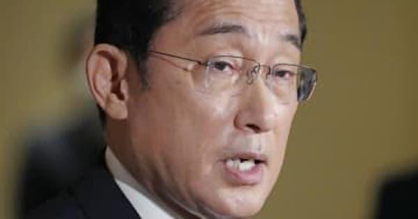 岸田首相「戦争犯罪」と明言　ロシアの責任にも言及