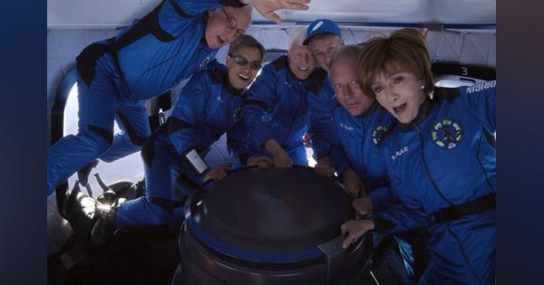 ブルーオリジンの「ニューシェパード」が4回目の有人宇宙飛行に成功