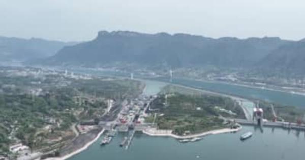三峡ダム、長江中・下流域へ48億立方メートルを補水