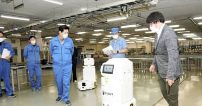 汎用移動ロボット6月に販売　ソーシャル・ロボティクス　福島県南相馬市で説明会