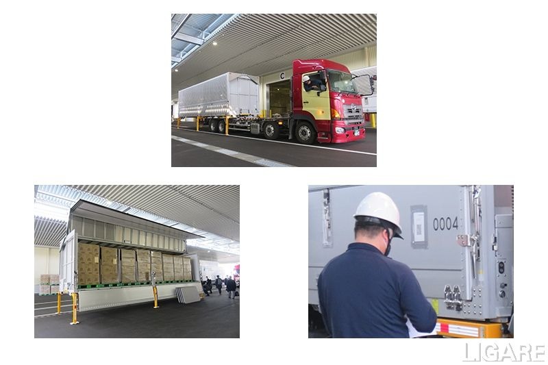 デンソーテンら4社、異なる運送事業者が参画できる中継輸送の実証実験実施