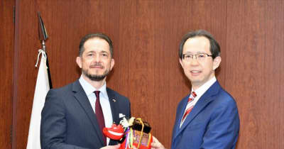 ポーランド大使が福島県知事訪問　日本、県民の支援感謝