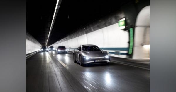 メルセデス・ベンツのコンセプトカー「Vision EQXX」がフル充電で1000キロ走行達成！