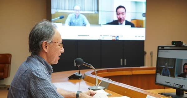 無料PCR検査の期間延長を検討　玉城沖縄知事、山際経済再生担当相と会談