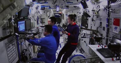 中国の有人宇宙船「神舟13号」、間もなく帰還