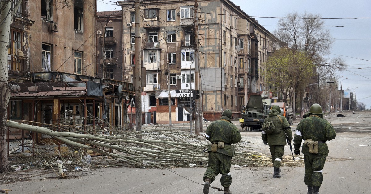 ロシア「抵抗なら全滅させる」　マリウポリで投降拒むウクライナに