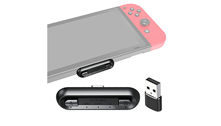 Nintendo SwitchやPS5でワイヤレス・オーディオが楽しめる「Bluetoothアダプター」