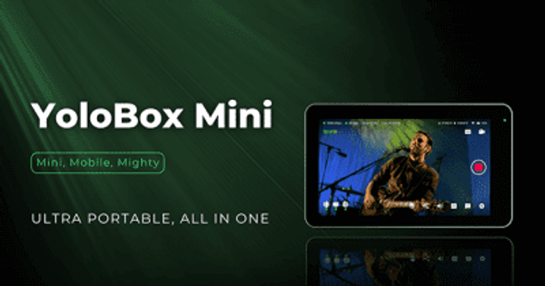 YoloLiv、「YoloBox Mini」発売。より小さくなったライブ