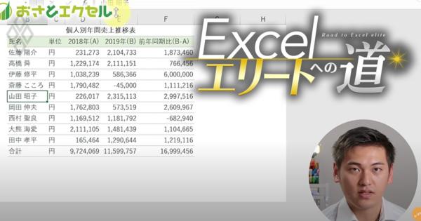 Excel「爆速ショートカット」おすすめランキング【中級】人気YouTuber直伝 - Excelエリートへの道
