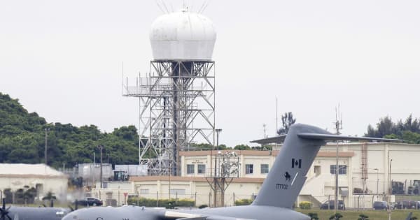 カナダ軍機が米軍嘉手納基地に飛来　北朝鮮の「瀬取り」対応か