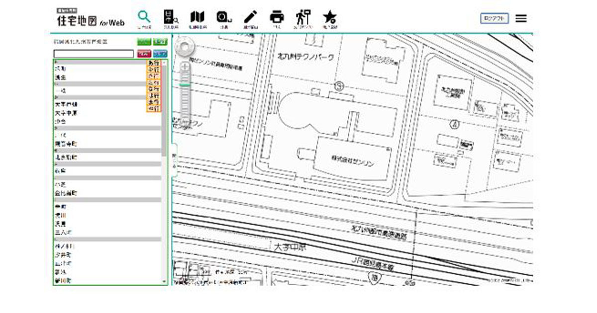 ゼンリン、Web上で住宅地図が利用できる自治体向けサービス