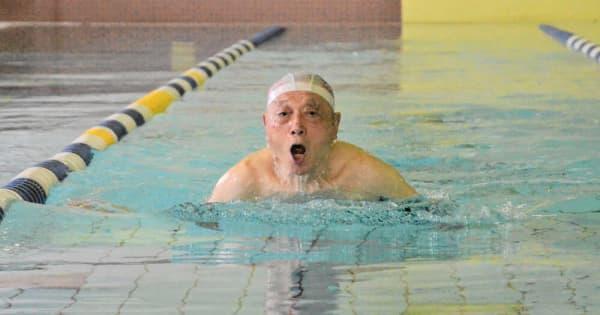90歳、マスターズ水泳で世界2位　仙台・泉の荒井さん