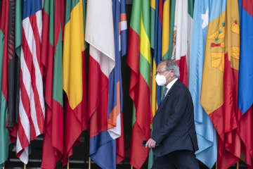 G20、ロシア対応で亀裂　欧米代表、抗議の退席