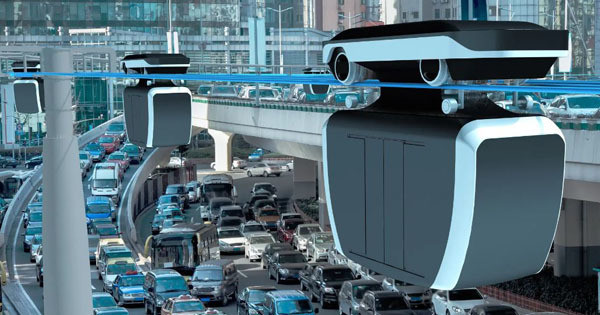 近未来テクノロジー見聞録 第129回 都市部の渋滞解消に期待、自走式ロープウェイ「Zippar」とは？