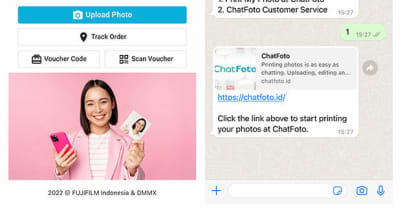 【インドネシア】対話アプリで写真印刷と配達［サービス］　富士フイルム、国内初サービス