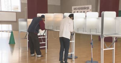 参議院議員石川選挙区補欠選挙の投票進む 夏の本線見すえ全国注目も投票率は低調