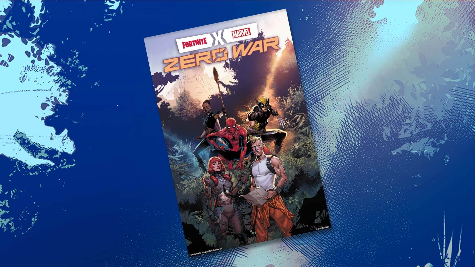 「フォートナイト X MARVEL: ゼロウォーズ」の新コミックシリーズが6月から発売　ビジュアルアイテム用のコードが付属