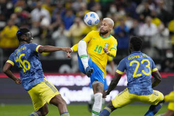 日本代表、6月にブラジル戦　サッカー、W杯へ強化試合