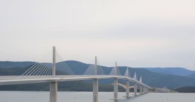 クロアチアのペリェシャツ大橋、開通へ　中国企業が建設