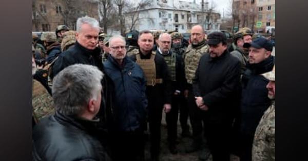 ウクライナへ派兵検討か　ポーランド構想、ロシア報道