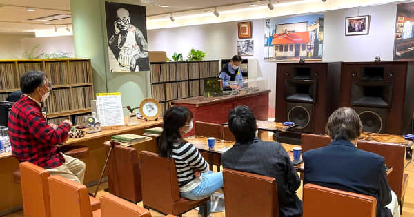 日本最古のジャズ喫茶「ちぐさ」　横浜・MM21に仮設展示