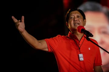 フィリピン、マルコス氏独走続く　9日投開票の大統領選