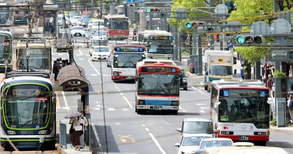 広島市、路線バスの「上下分離方式」検討　公的資金を投入、鉄道も研究