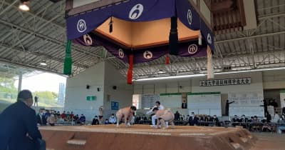 全国大学選抜相撲宇佐大会3年ぶり開催 大分