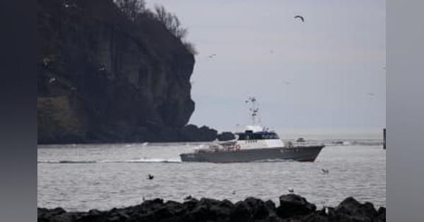 不明12人の捜索続く、知床沖　観光船沈没事故