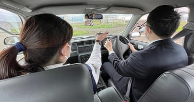運転技能検査、記者が体験　一定の違反歴ある75歳以上に義務化