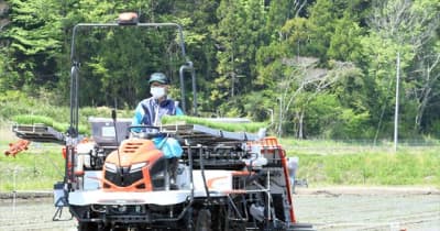 福島県浪江町で田植え　スマートアグリ・リレーションズ　資源米など生産