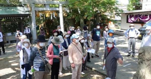 長崎で「憲法さるく」　被爆遺構巡り平和学ぶ