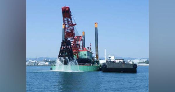東電、放水口設置へ海底掘削開始　福島第1原発の処理水