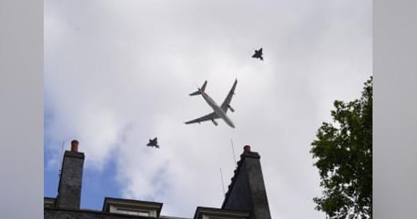 首相訪英への儀礼飛行に市民困惑　ロンドン、低空で米テロ想起