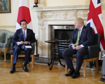 日英、安保協力強化で合意　首脳会談、中国対応念頭
